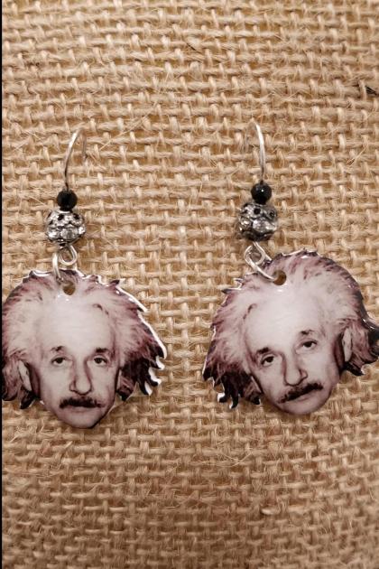 Einstein Earrings