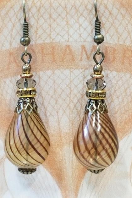 Parisian Glass Blown Balloon Earrings