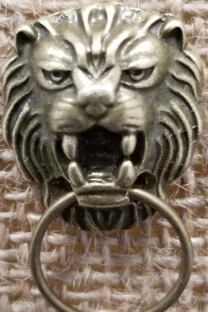Lion Door Knocker Earrings