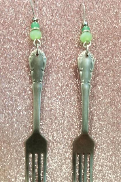 Fork Earrings