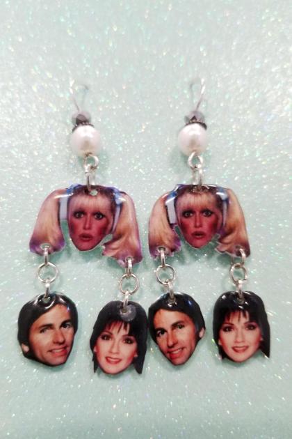 Three's Company Earrings
