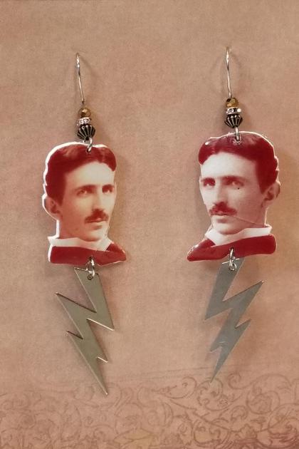 Nikola Tesla Earrings