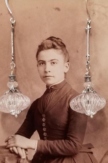 Actual Chandelier Earrings