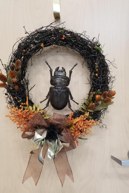 Fall Beetle Wreath