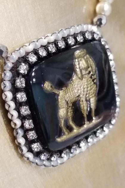 Vintage Dog Necklace