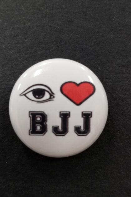 I LOVE BJJ PIN