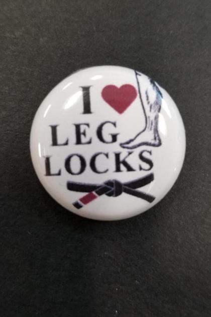 I LOVE LEG LOCKS PIN