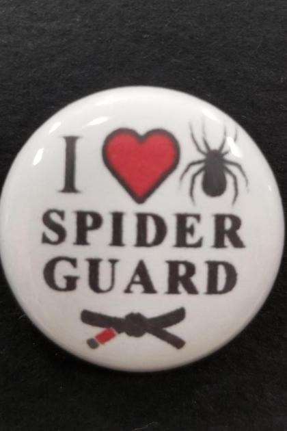 I LOVE SPIDER GUARD PIN