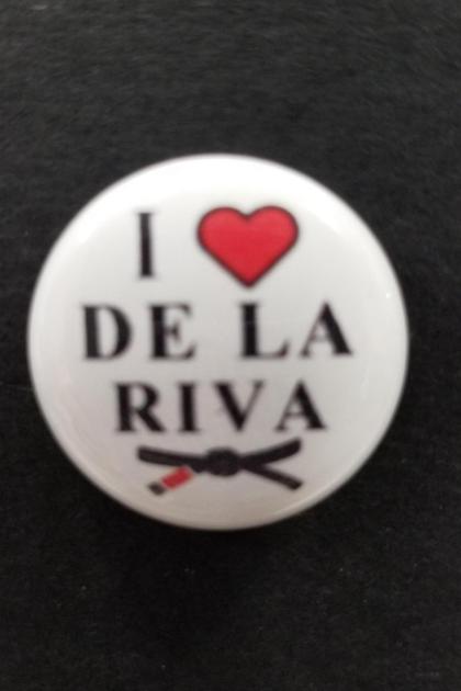 I LOVE DE LA RIVA PIN