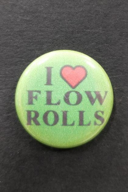 I LOVE FLOW ROLLS PIN (GREEN)