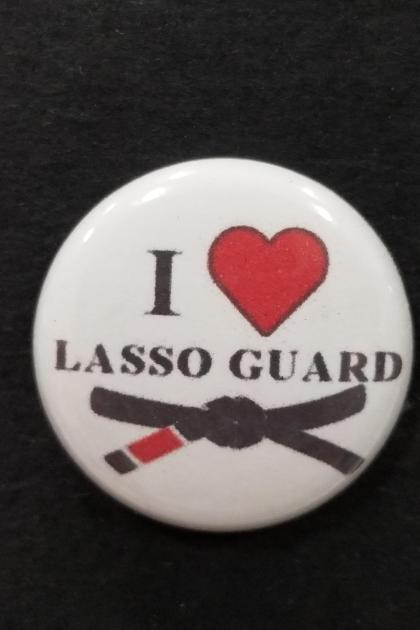 I LOVE LASSO GUARD PIN