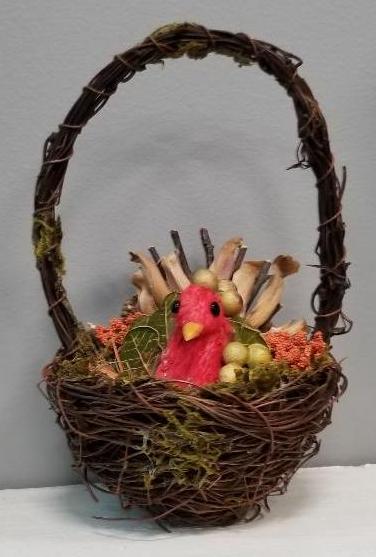 Thanksgiving Turkey Mini Basket