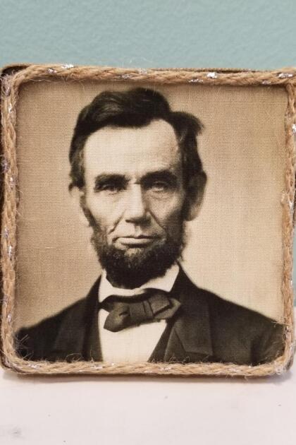Abraham Lincoln Decorative Box