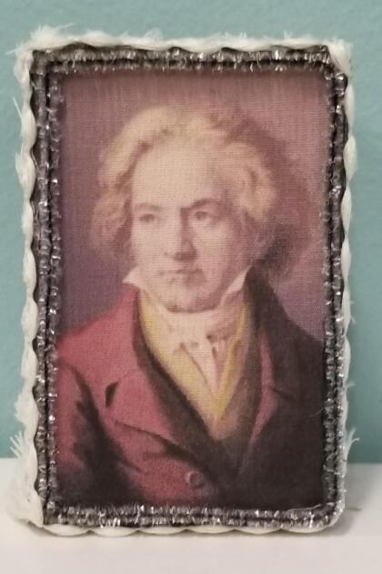 Ludwig van Beethoven Decorative Box (Smaller Size)