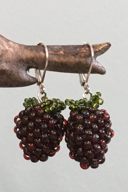 Blackberry Earrings