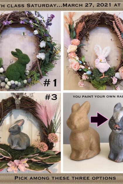 Spring Wreath CLASS 3.27.2021