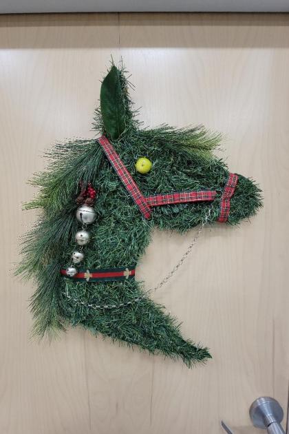 Horse Head Wreath