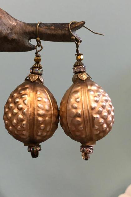 Handblown Glass Trypophobia Earrings