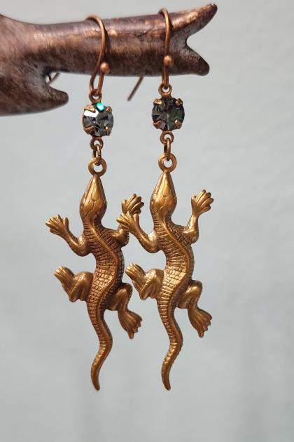 Lizard Earrings